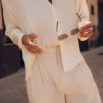 Sink Tailored Loose Pant in Cream