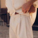 Sink Tailored Loose Pant in Cream