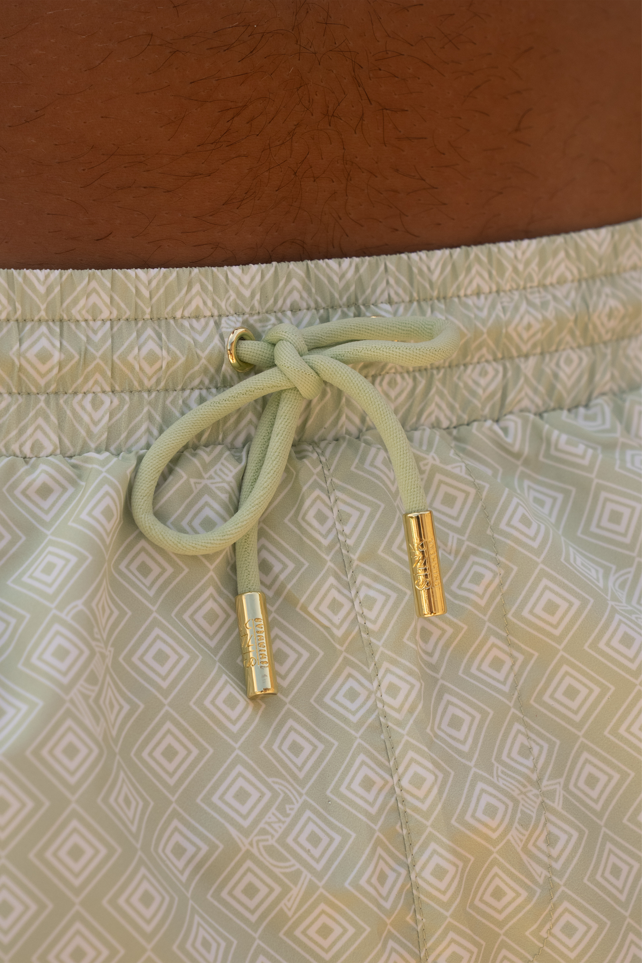 Sink Signature Mint Meridian Swim Shorts