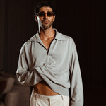 Sink Luxe Merino Wool Long Sleeve in Grey