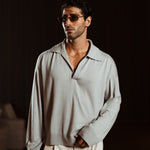 Sink Luxe Merino Wool Long Sleeve in Grey