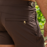 Sink Pinnacle Tailored Brown Swim Shorts
