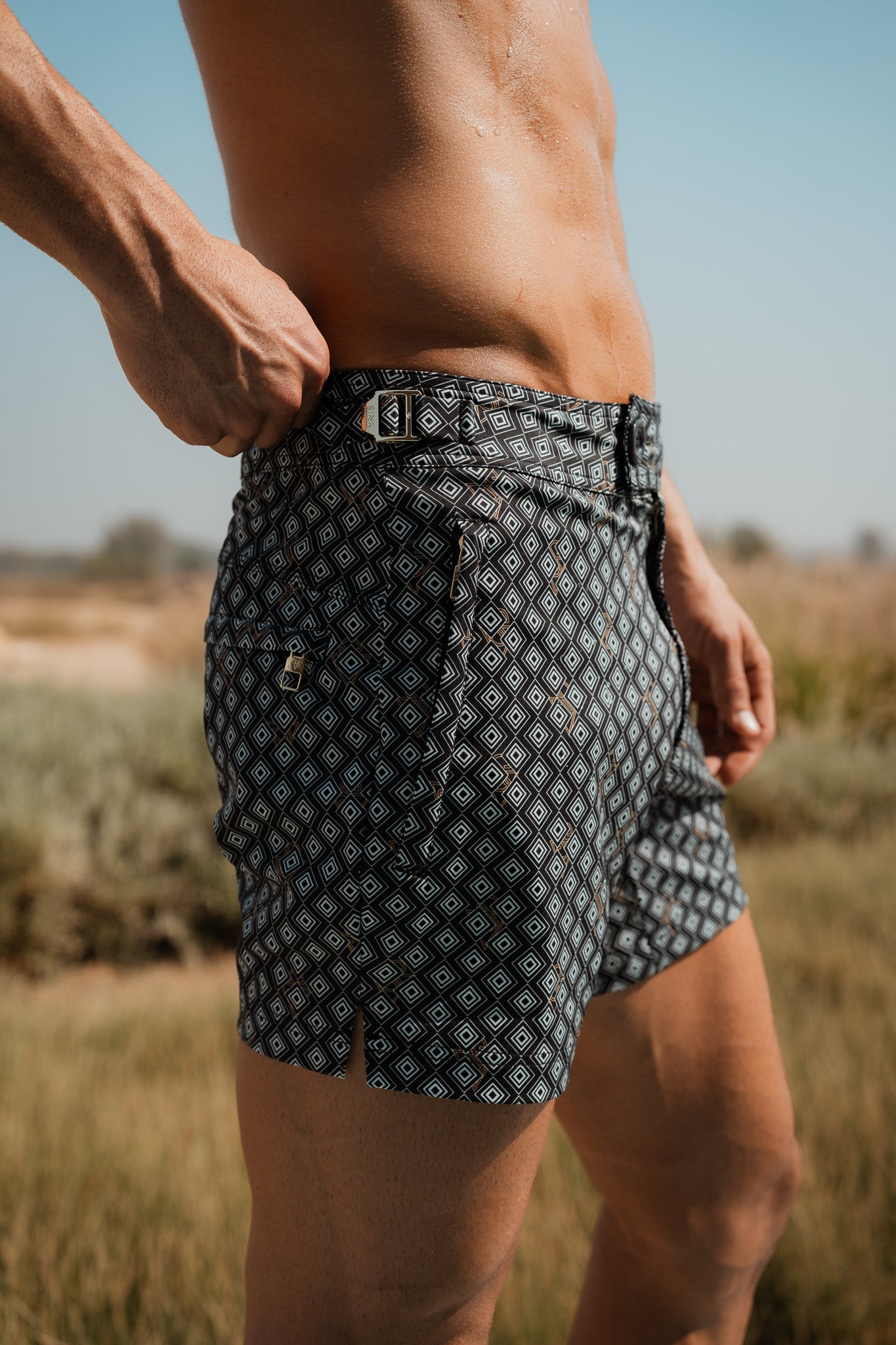 Sink Monochrome Pinnacle Tailored Weekend Pack of 3 Swim Shorts