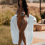 Sink Monaco Resort Bikini Bottoms in Leopard