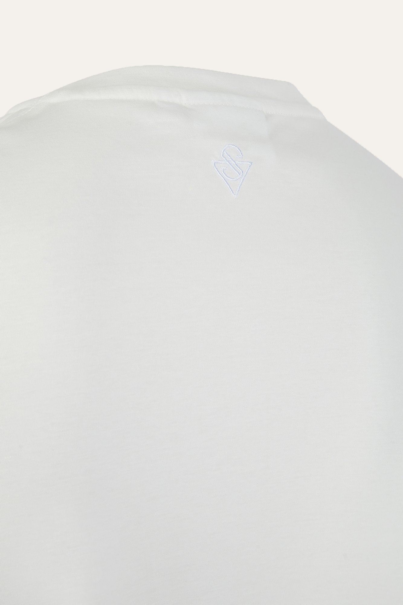 Sink Luxe Mercerised Cotton Tee in White