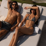 Sink Monaco Resort Bikini Top in Olive Meridian