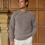 Sink Christian Chunky Knit in Brown and Cream