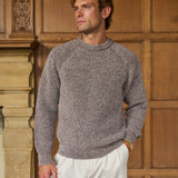 Sink Christian Chunky Knit in Brown and Cream