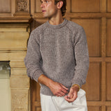 Sink Christian Chunky Knit in Brown and Cream