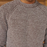 Sink Christian Chunky Knit in Brown and Cream