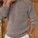 Sink Christian Chunky Knit in Brown and Cream