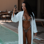 Sink Monaco Resort Bikini Bottoms in Leopard