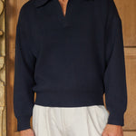 Sink Lori Long Sleeve Knit in Sapphire