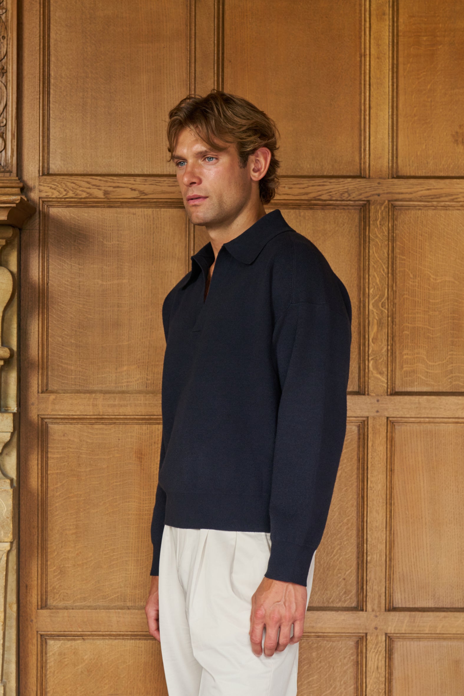 Sink Lori Long Sleeve Knit in Sapphire