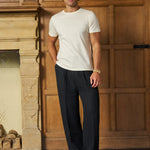 Sink Luxe Mercerised Cotton Tee in Vanilla