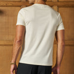 Sink Luxe Mercerised Cotton Tee in Vanilla