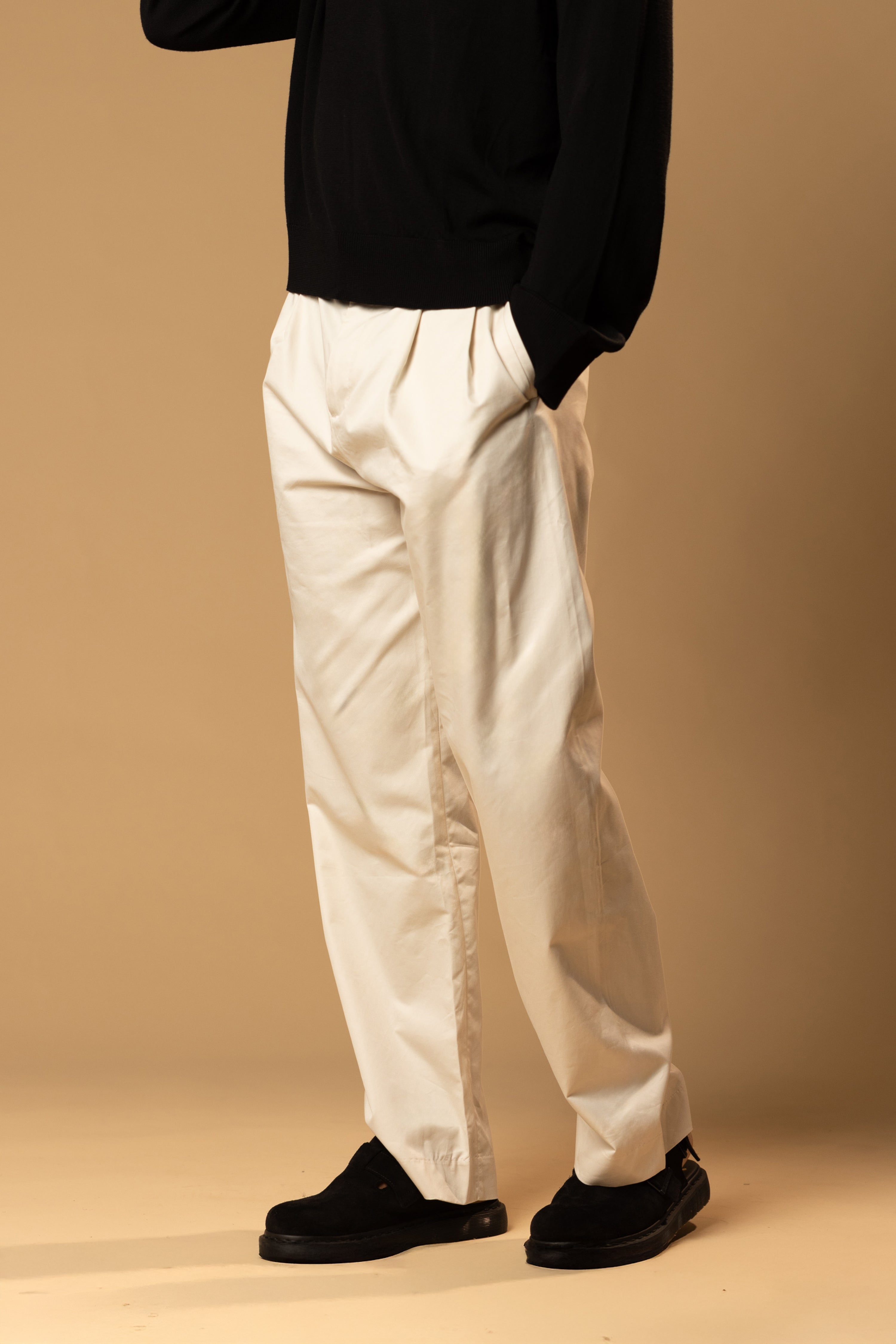 Sink Tailored Loose Pant in Cream