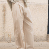 Sink Tailored Loose Pant in Cream