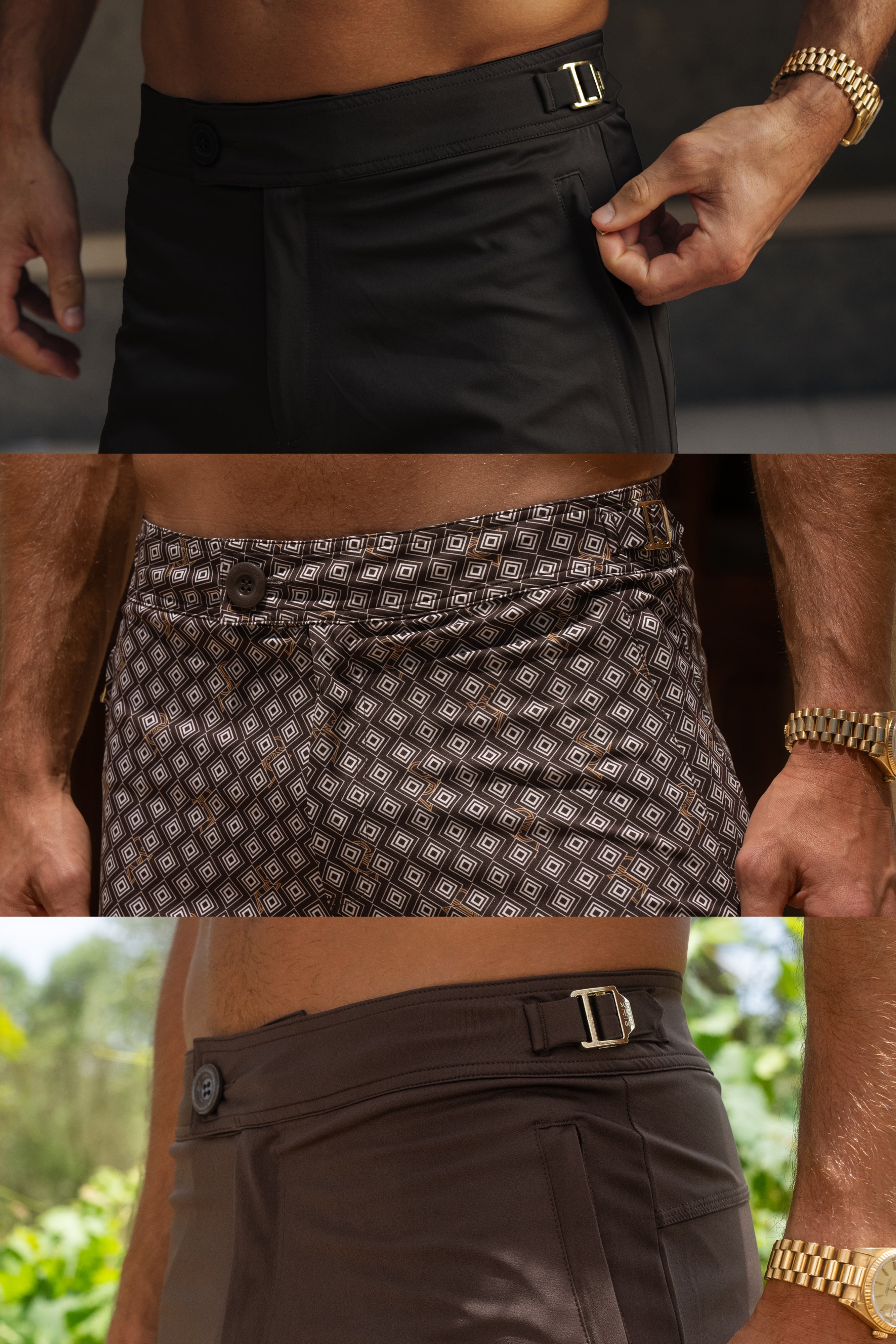 Sink Mallorca Pinnacle Tailored Weekend Pack of 3 Swim Shorts