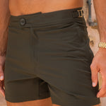 Sink Pinnacle Tailored Olive Swim Shorts