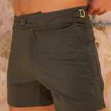 Sink Pinnacle Tailored Olive Swim Shorts